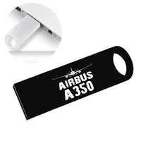 Thumbnail for Airbus A350 & Plane aviation design on durable waterproof casing waterproof USB device.