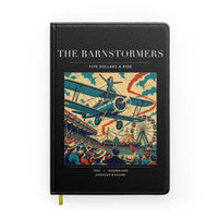 Thumbnail for VINTAGE G4017 - The Barnstormers - Designed Notebooks design on black