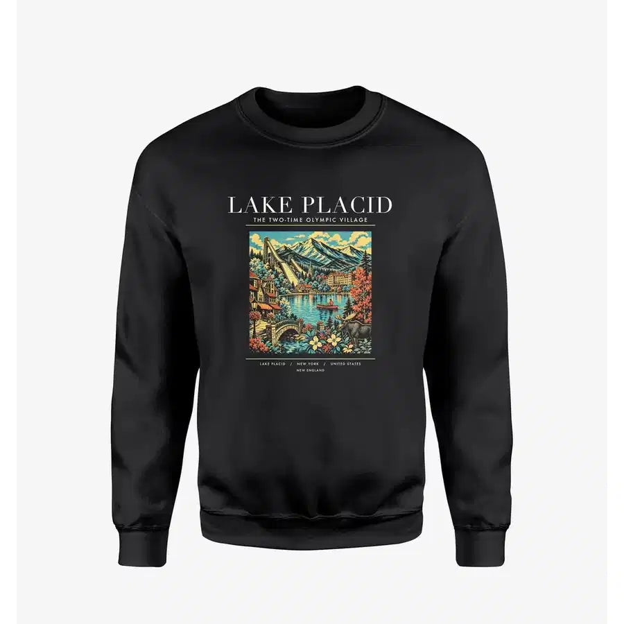 LAKE PLACID - Poster - Sweatshirt - Black