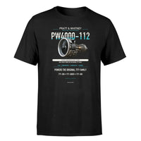 Thumbnail for PW4000-112 design on black single side