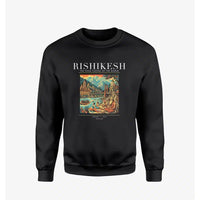 Thumbnail for RISHIKESH - Poster - Sweatshirt - Black