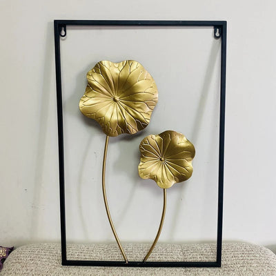 Lotus Wall Decoration/Hanging: For Living Room aviation design on premium decorative material hanging wall decoration.