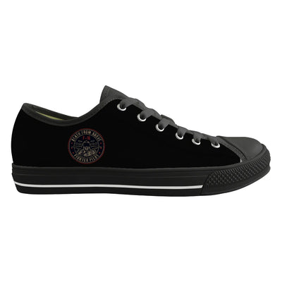 Fighter Jet 16 - Death Canvas Shoes