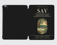 Thumbnail for Savannah-Hilton Head International Airport (SAV) design on black ipad tablet case