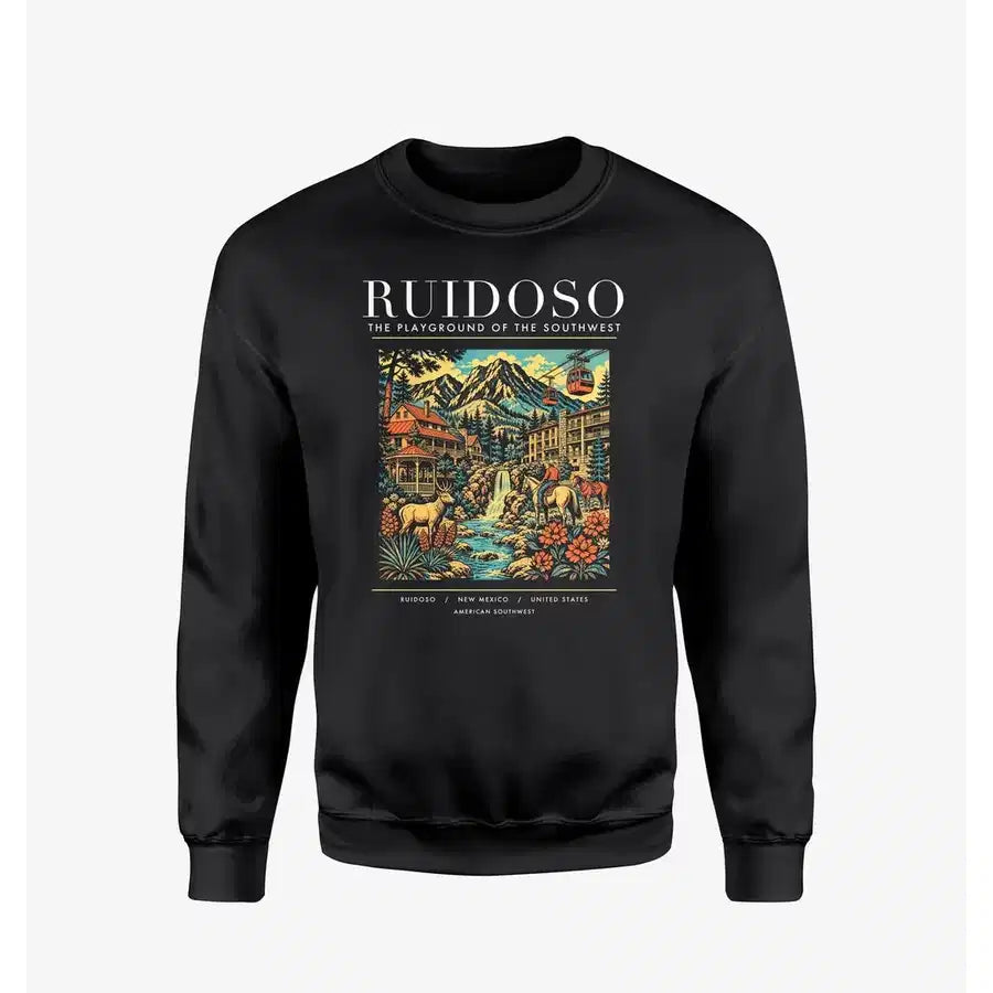 RUIDOSO - Poster - Sweatshirt - Black