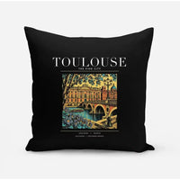 Thumbnail for TOULOUSE - Poster - Pillow - Black