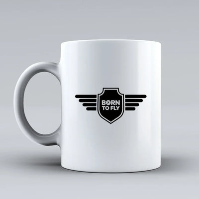 Customisable Born to Fly Badge - view 2