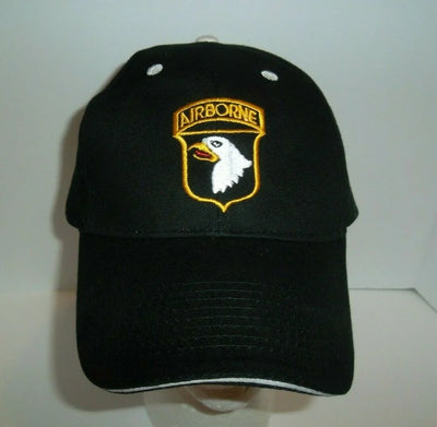 US Air Force Airborne & Eagle aviation embroidery on durable cotton designed cap.