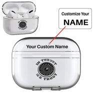 Thumbnail for In Thrust We Trust (Vol 2) AirPods Pro transparent case - Normal + Name