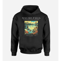 Thumbnail for NIAGARA FALLS - Poster - Premium Hoodie - Black