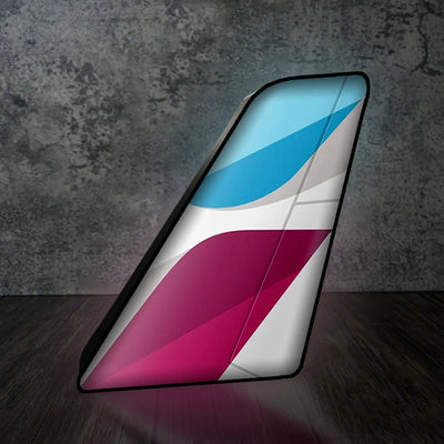 Eurowings Airlines Led Aircraft Tail aviation art 3D aircraft tail lamp in premium acrylic with LED.