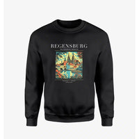 Thumbnail for REGENSBURG - Poster - Sweatshirt - Black