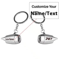 Thumbnail for Customisable Boeing 767 Key Chain