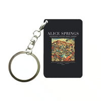 Thumbnail for ALICE SPRINGS - Poster - Key Chain - Black