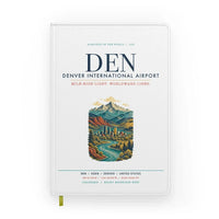 Thumbnail for Denver International Airport (DEN) design on white notebook