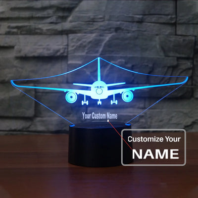 Airbus A350 3D Lamps aviation themed 3D night lamp, premium acrylic with LED.