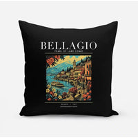 Thumbnail for BELLAGIO - Poster - Pillow - Black