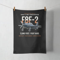 Thumbnail for F8F-2 Bearcat Climb First Fight Hard design on black towel
