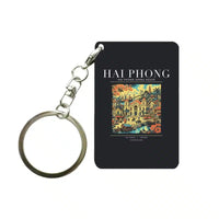 Thumbnail for HAI PHONG - Poster - Key Chain - Black