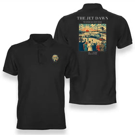 The Jet Dawn Premium Polo T-Shirts