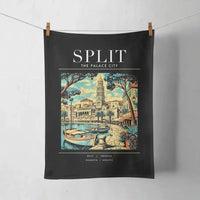 Thumbnail for SPLIT - Poster - Towel - Black