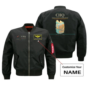 Chania International Airport (CHQ) Bomber Jacket