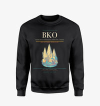 Thumbnail for Modibo Keita International Airport (BKO) design on black sweatshirt