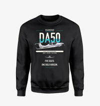 Thumbnail for Diamond DA50 RG design on black sweatshirt