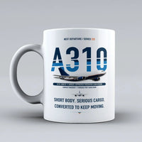 Thumbnail for A310-200P2F Mug design on white airbus