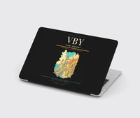 Thumbnail for Visby Airport (VBY) design on black MacBook case