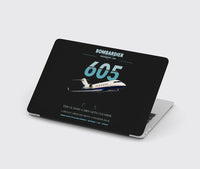 Thumbnail for Bombardier Challenger 605 design on black MacBook case
