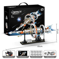 Thumbnail for 1583PCS Apocalypse Space Station Blocks Set Space Station aviation themed Lego-style model aircraft in ABS plastic.