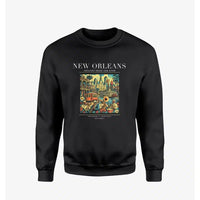 Thumbnail for NEW ORLEANS - Poster - Sweatshirt - Black