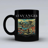 Thumbnail for STAVANGER - Poster - Mug - Black