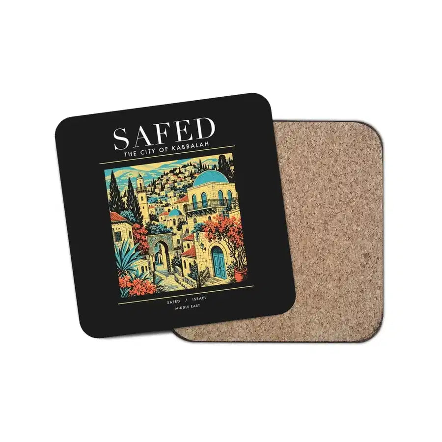 SAFED - Poster - Coaster - Black