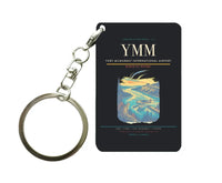 Thumbnail for Fort McMurray International Airport (YMM) design on black key chain