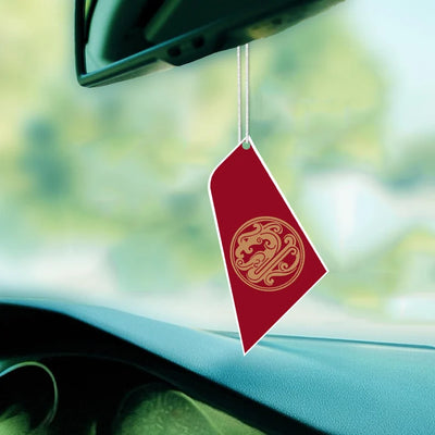 Juneyao Airlines Car aviation design on scented aviation-themed paper car air freshener.