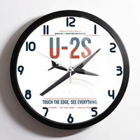 Thumbnail for U-2S Dragon Lady design on white framed wall clock