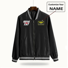 Amazing Boeing 737 Thin Spring Jackets