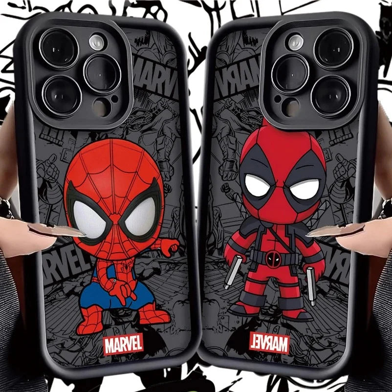 Superhero Protective aviation print fashion iPhone case, fits iPhone.