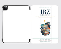 Thumbnail for Ibiza Airport (IBZ) design on white ipad tablet case