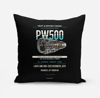Thumbnail for PW500 design on black pillow