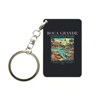 Thumbnail for BOCA GRANDE - Poster - Key Chain - Black