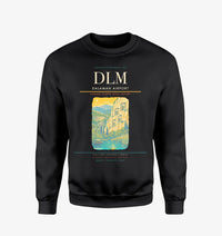 Thumbnail for Dalaman Airport (DLM) design on black sweatshirt