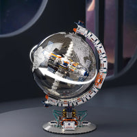 Thumbnail for Dawn Globe Collectible Building Blocks aviation themed Lego-style model aircraft in ABS plastic.