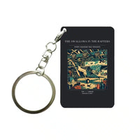 Thumbnail for VINTAGE G4269 - The Swallows In The Rafters - Designed Key Chain design on black