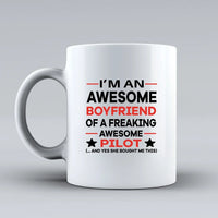 Thumbnail for Customisable I am an Awesome Boyfriend Mug - view 2