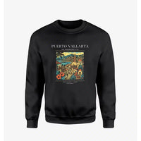 Thumbnail for PUERTO VALLARTA - Poster - Sweatshirt - Black