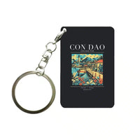 Thumbnail for CON DAO - Poster - Key Chain - Black