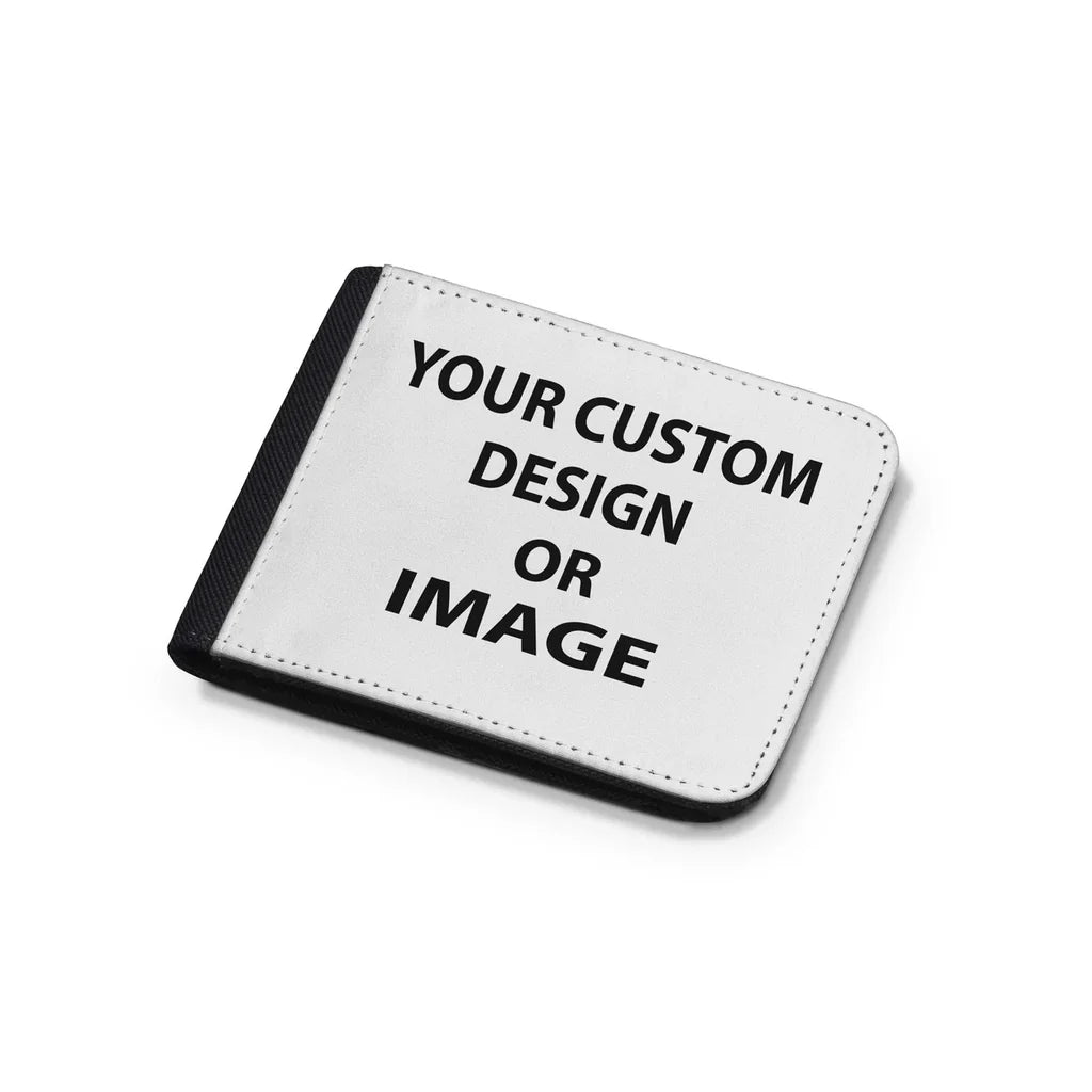 Your Custom Photo & Printed aviation print wallet, leather.